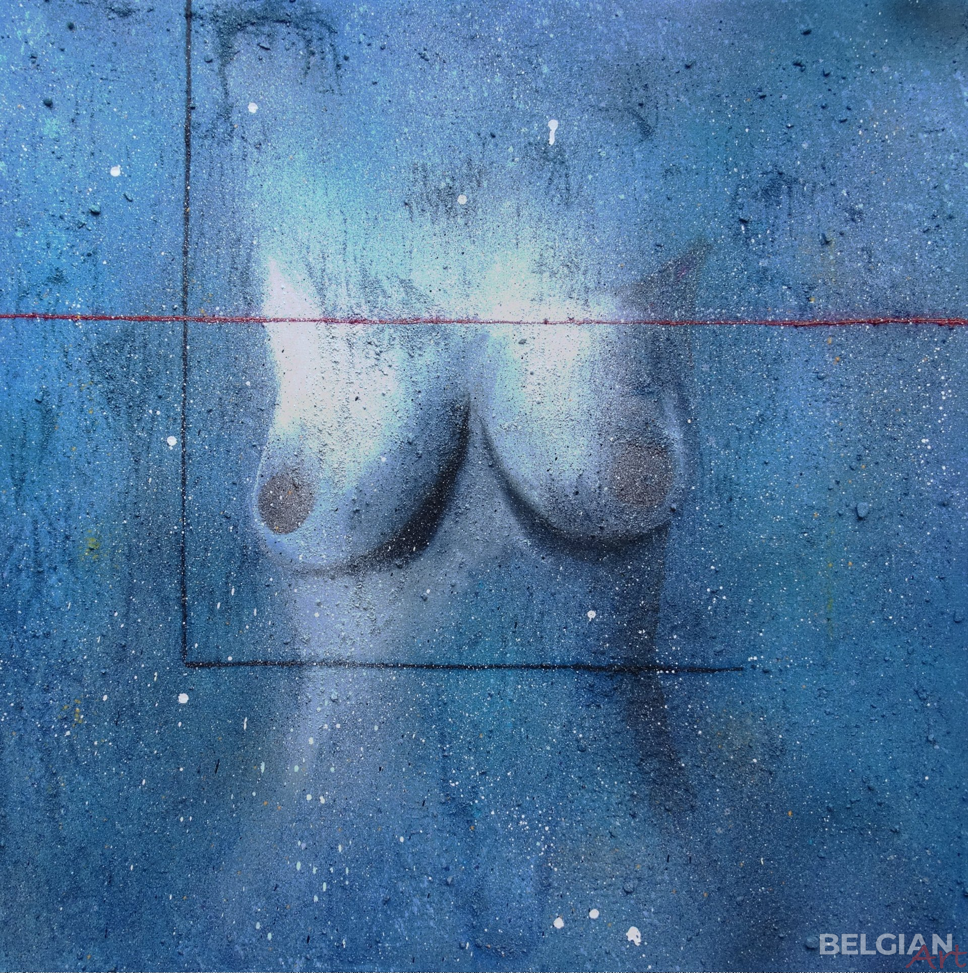 BodypArts: Boobs in Blue