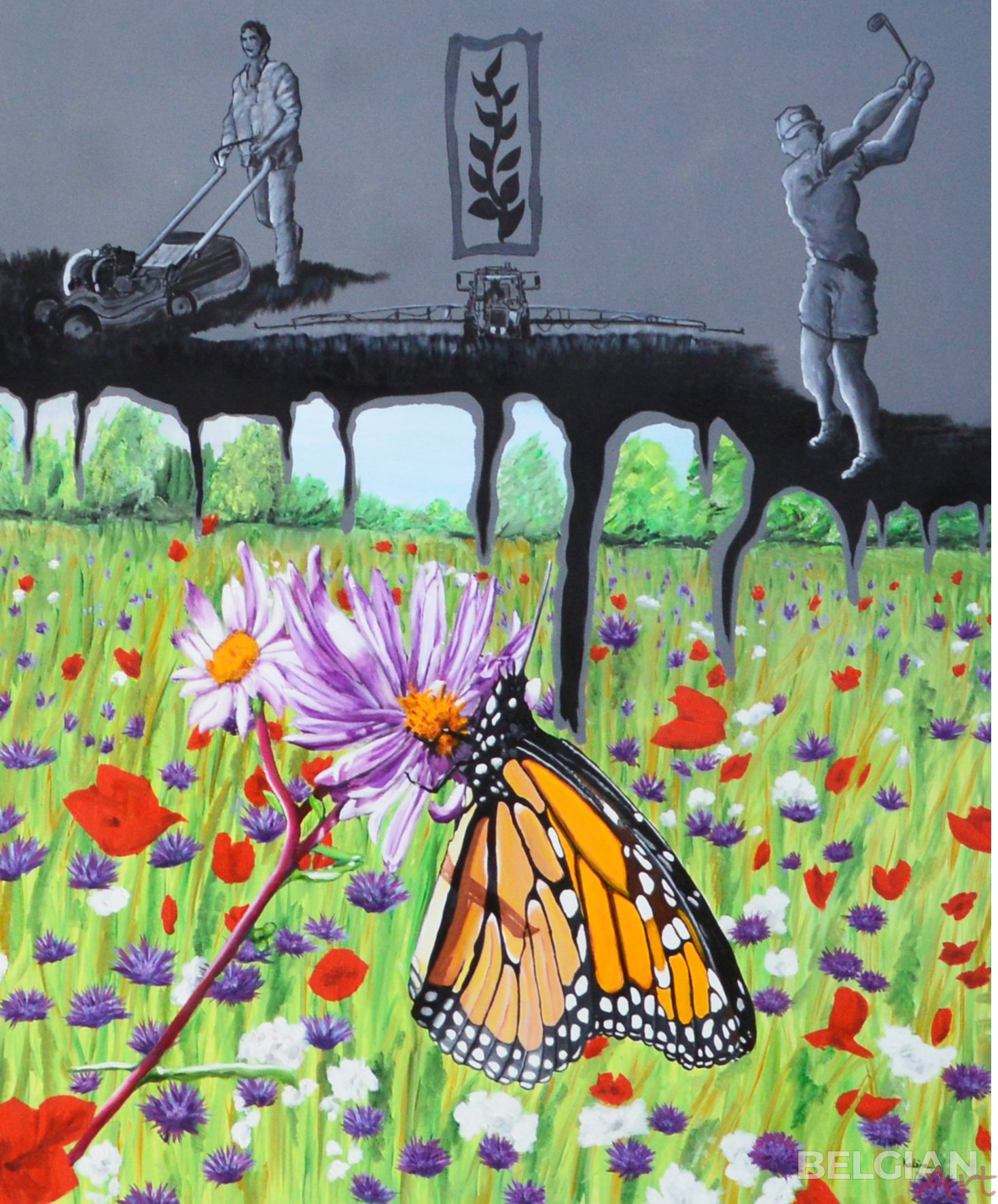Butterflies against the destruction of ecosystems
