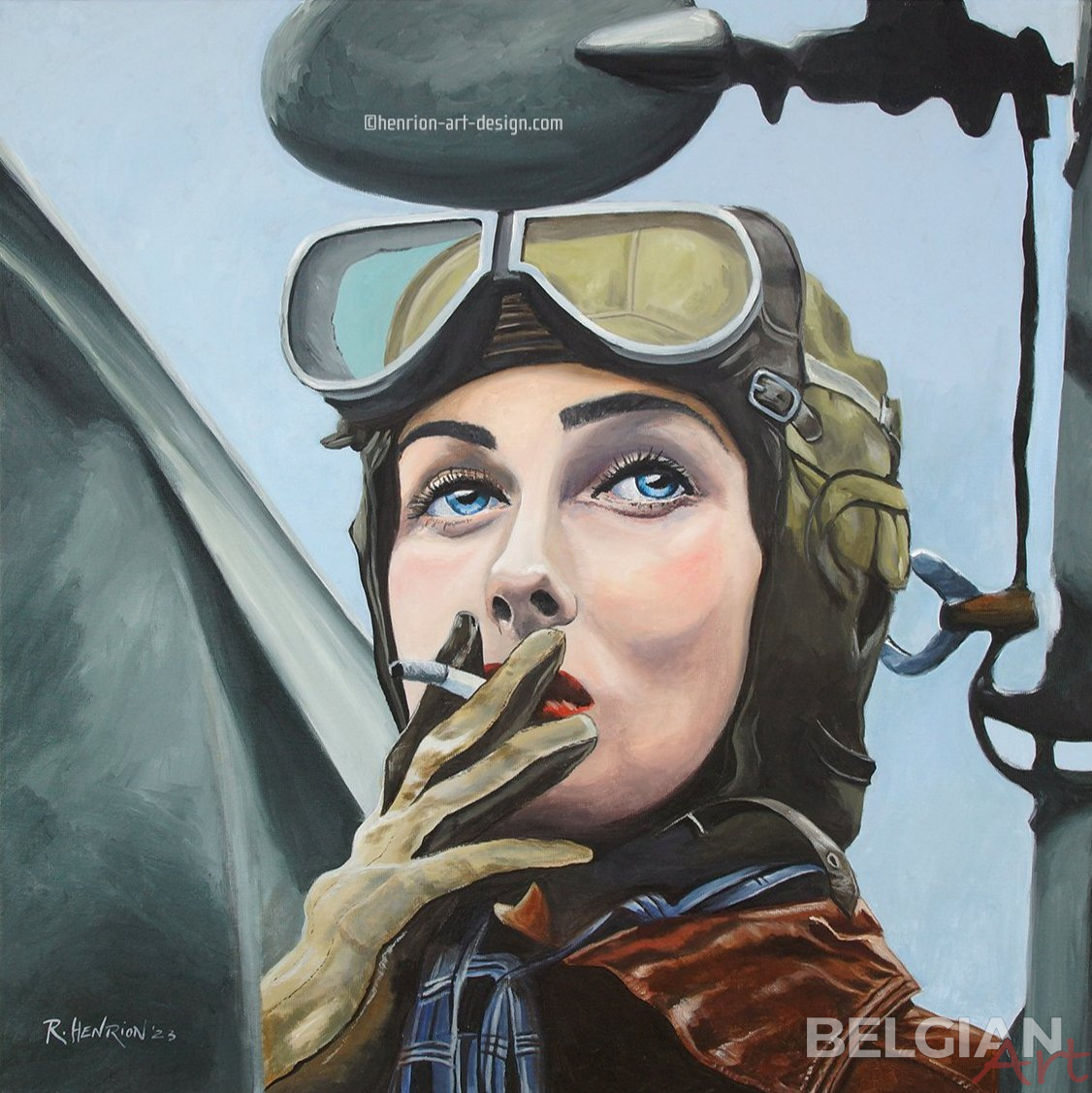 Last smoke before take-off