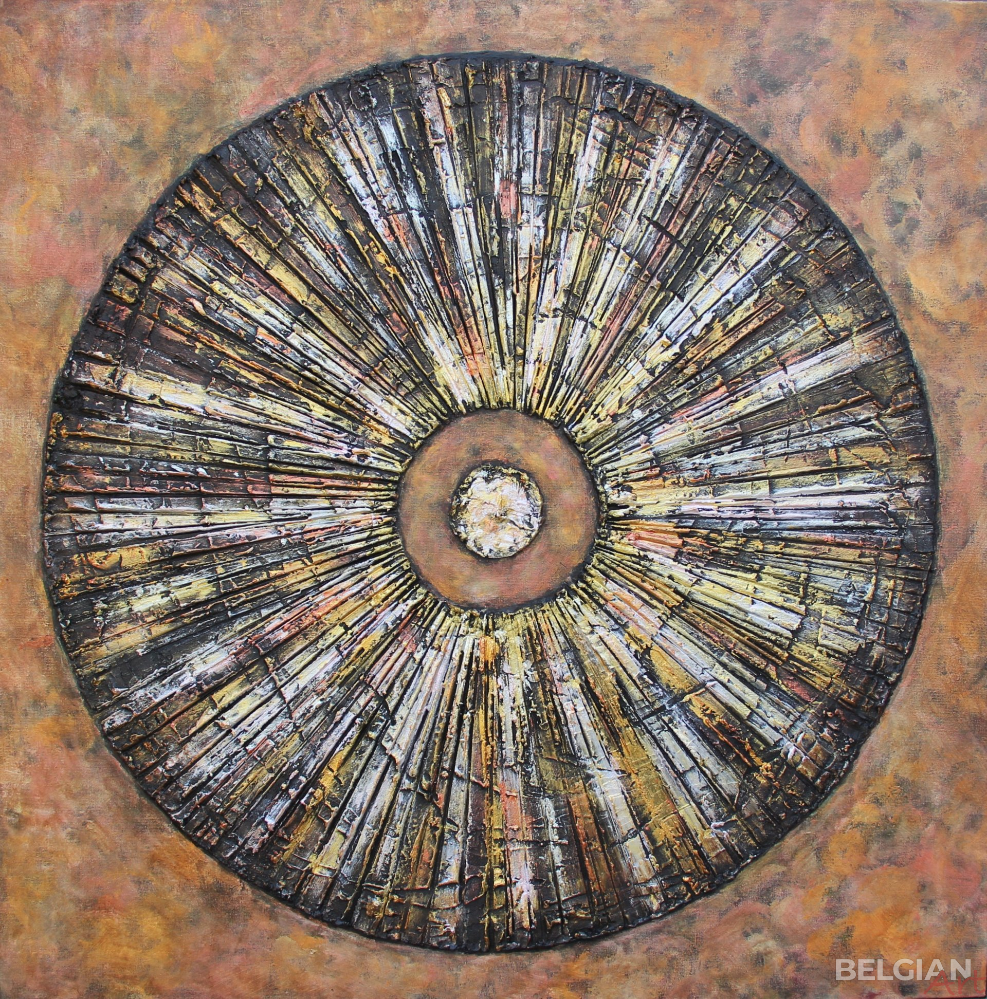 Metallic circle